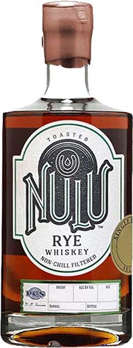 Nulu Toasted 6 Year Rye Whiskey Single Barrel Select