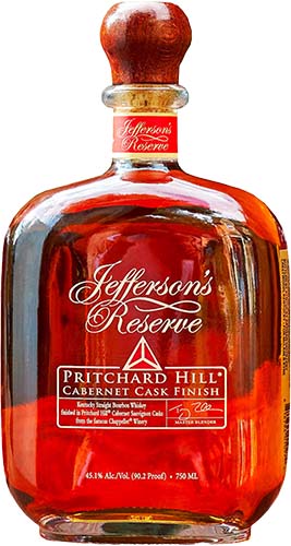 Jefferson's Reserve Pritchard Hill Cabernet Cask Finished Bourbon Whiskey