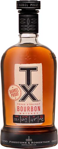 Tx Straight Bourbon Whiskey Barrel Proof