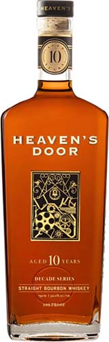 Heaven's Door Decade Series 10 Year Old Bourbon Whiskey