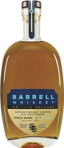 Barrell Private Release Tokaji Barrel Finish Kentucky Straight Whiskey