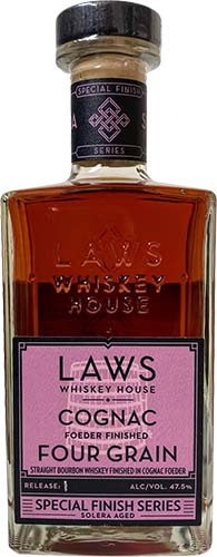 A.D. Laws 'Four Grain' Cognac Cask Finish Straight Bourbon Whiskey