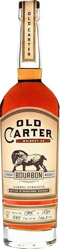 Old Carter Very Small Batch Bourbon Whiskey Batch 3-Ca