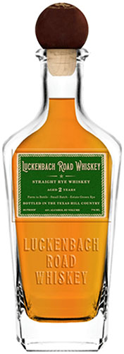 Luckenbach Road Straight Rye Whiskey