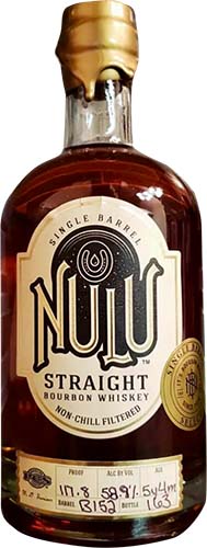 Spec's Single Barrel Nulu Bourbon Whiskey Double Oak #1