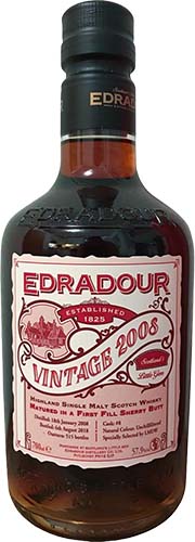 Spec's Single Barrel Edradour 2012 Oloroso Cask