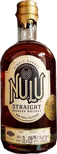 Spec's Single Barrel Nulu Bourbon Whiskey Double Oak #2