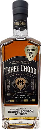 Three Chord Private Blend Honey Toasted Bourbon Whiskey