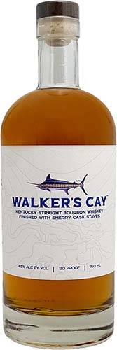 Walker's Cay Kentucky Straight Bourbon Whiskey Finished In Sherry Cask