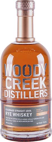 Woody Creek Straight Rye Whiskey