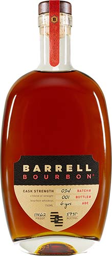 Barrell Bourbon Whiskey Batch 34