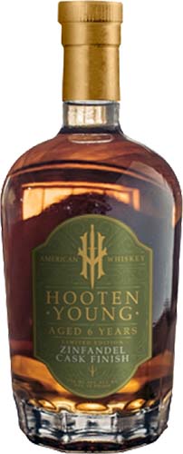 Hooten Young 6 Years Old Zinfandel Cask Finish American Whiskey Limited Edition