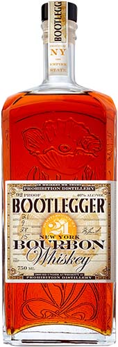 Bootlegger New York Craft Straight Bourbon Whiskey