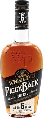 Whistlepig Piggyback 6 Year Old Straight Rye Whiskey