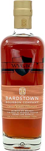 Bardstown Collaboration West Virginia Great Barrel Company Bourbon Whiskey