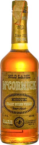 Mccormick Gold Label Straight Bourbon Whiskey