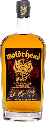 Motorhead Ace Of Spades Straight Bourbon Whiskey