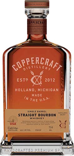 Spec's Single Barrel Coppercraft Bourbon Whiskey