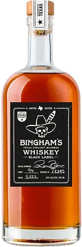 Bingham's Bourbon Whiskey Black Label