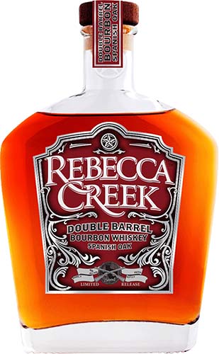 Rebecca Creek Double Barrel Bourbon Whiskey Spanish Oak