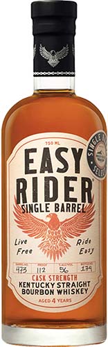 Easy Rider Bourbon Single Barrel Select Whiskey