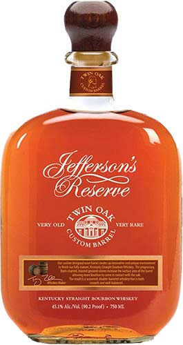 Jefferson's Twin Oak Bourbon Whiskey