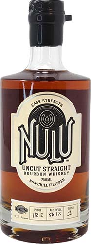 Nulu Cask Strength Uncut Straight Bourbon Whiskey