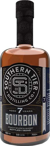 Southern Tier Distilling 7 Year Old Bottled In Bond Straight Bourbon Whiskey