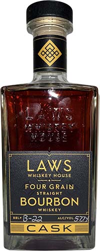 Laws Whiskey Single Barrel Bourbon Whiskey