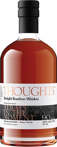 Thoughts Straight Bourbon Whiskey