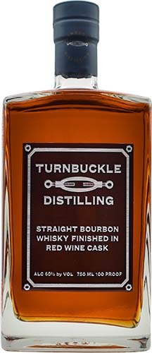 Turnbuckle Red Wine Cask Finished Straight Bourbon Whisky