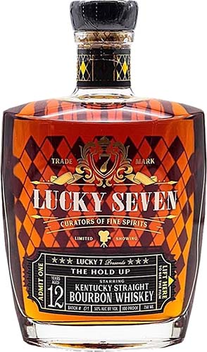 Lucky Seven The Hold Up 12 Year Old Bourbon Whiskey