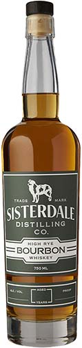 Sisterdale High Rye Bourbon Whiskey