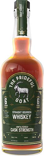 The Prideful Goat 6-Year Cask Strength Bourbon Whiskey