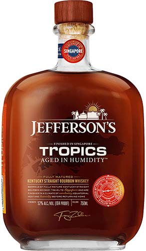 Jefferson's Tropics Aged In Humidity Bourbon Whiskey