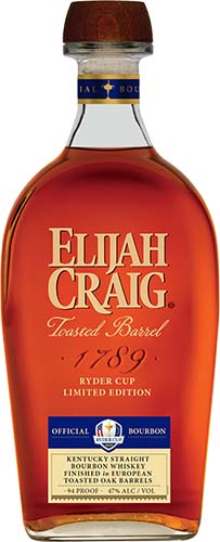 Elijah Craig Ryder Cup Euro Toasted Barrel