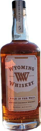 Wyoming Hole In The Wall Whiskey Bourbon Whiskey