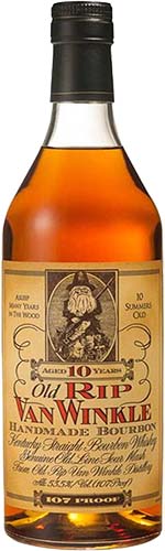 Old Rip Van Winkle Handmade 10 Year Old Kentucky Straight Bourbon Whiskey