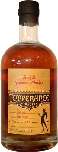 Temperance Trader Barrel Strength Bourbon Whiskey