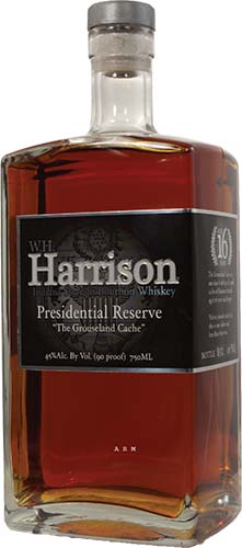 W.H. Harrison Governor's Reserve Straight Bourbon Whiskey