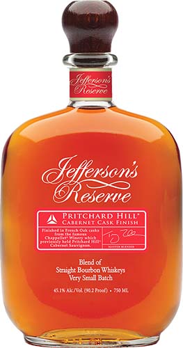 Jefferson's Reserve Pritchard Hill Cabernet Cask Finished Kentucky Straight Bourbon Whiskey