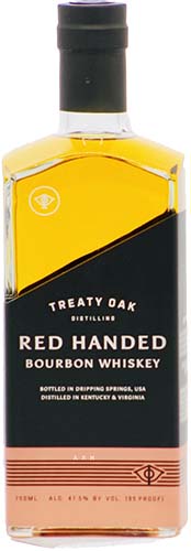 Treaty Oak Red Handed Bourbon Whiskey