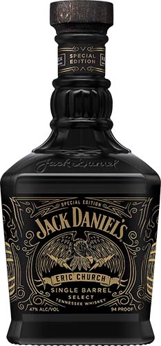 Jack Daniel's 'Eric Church' Single Barrel Select Whiskey