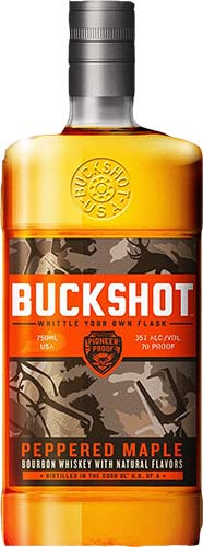 Buckshot Whiskey Peppered Maple Whiskey