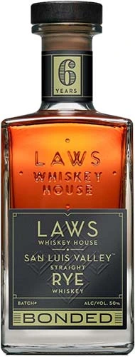 San Luis Valley Staright Rye Whiskey