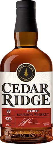 Cedar Ridge Iowa Bourbon Whiskey