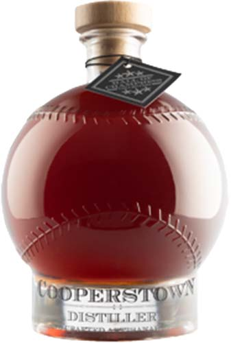 Cooperstown Doubleday Baseball Bourbon Whiskey