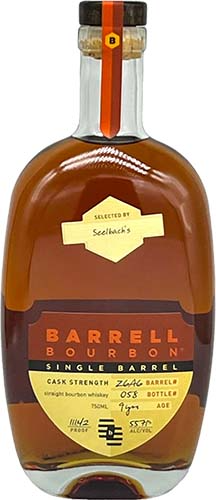Barrell Single Barrel Cask Strength Bourbon Whiskey