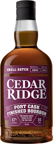 Cedar Ridge Port Cask Bourbon Whiskey