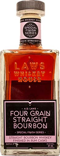 Laws Whiskey Rum Barrel Finished Bourbon